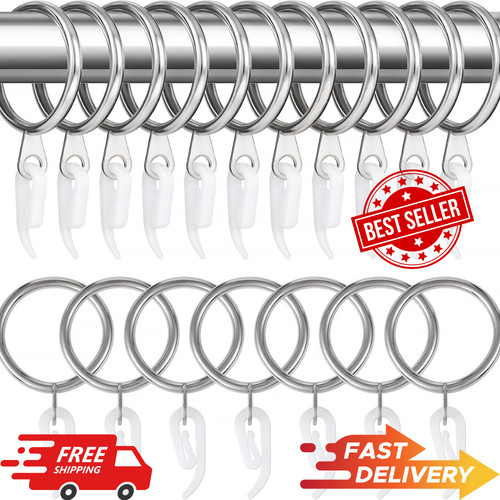 Pack metal curtain - 24, rings