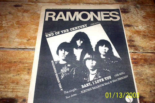 The ramones end of - end,