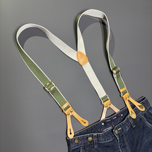 Elastic free suspenders - elastic-free, with