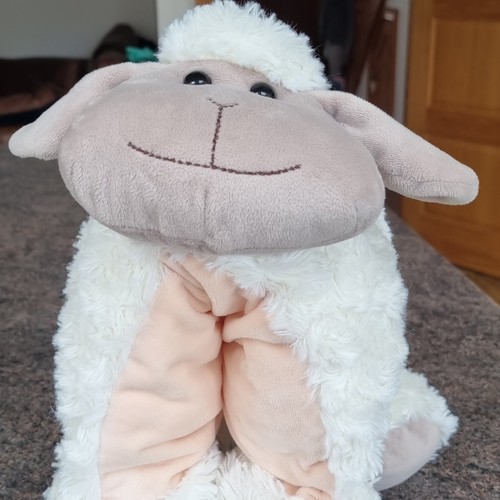 White beige plush - &,