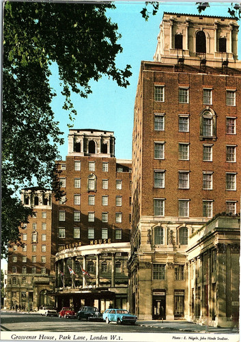 Vintage postcard grosvenor - postcard,