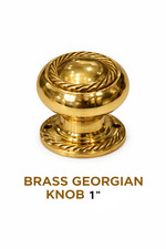 Brass Centre Door Knob
