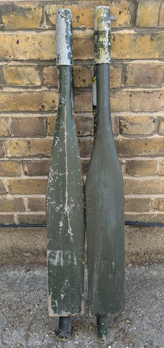 Vintage army wood aluminium - army, wood/aluminium
