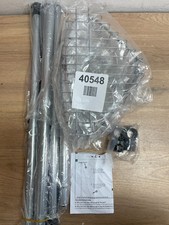 Nova 4 Tier Adjustable (180-300cm) Shower Caddy Silver