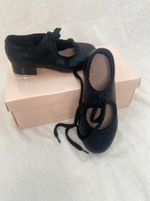 Children's black tap shoe size 7 with box
