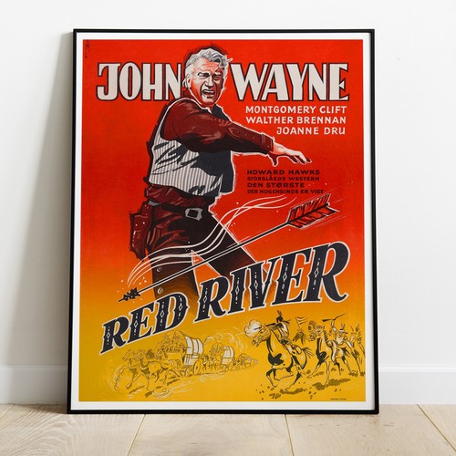Red river john wayne photo - red,