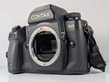 [Optical Near Mint] Contax N1 35mm SLR Film Camera Black Body from JAPAN