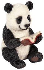 Reading Panda Ornament