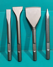 4pc Breaker Chisel Point 75mm