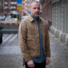 Mens Oil Wax Canvas Jacket