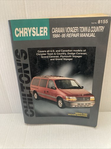 Chilton chrysler caravan - chilton's,