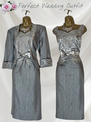Roman size grey jacquard - size,