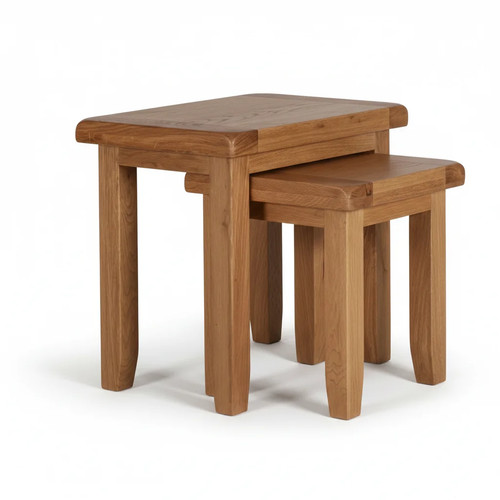Oak nest tables solid - nest,