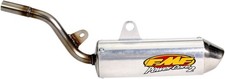 FMF Powercore 2 Silver Rear
