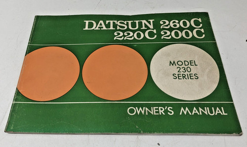 Datsun 260c glovebox - datsun, owners