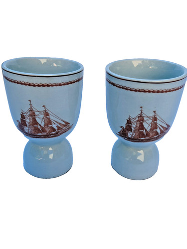 Wedgwood egg cups flying - egg,