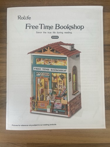 Rolife free time bookstore diy - time,