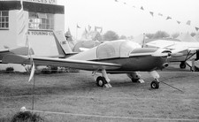 35MM ORIG AIRCRAFT NEG F-BNBZ Socata MS.880B Rallye Club BIGGIN HILL 1966 #8957