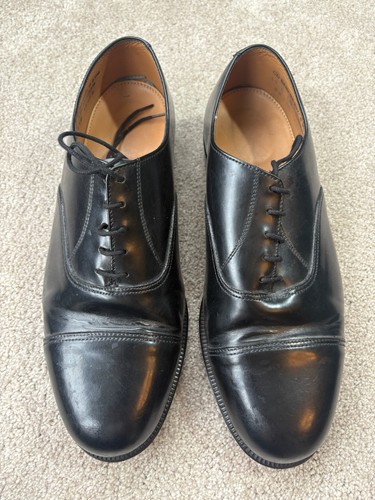 British army black leather - british,