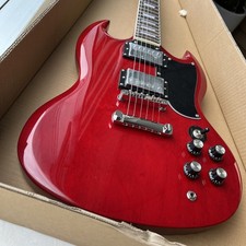 Red SG Style Electric Guitar