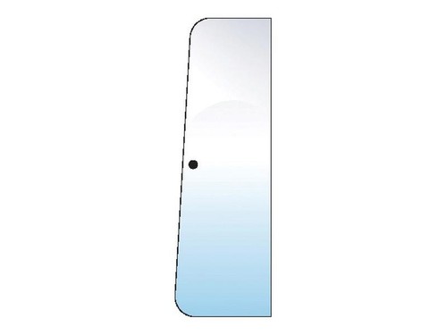 Sparex door glass with - , hole