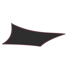 Black 95 Anti-UV SunShade Net Gazebo Shelter Outdoor Pergola Canopy Sun1498