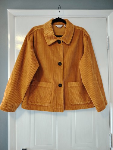 Toast mustard corduroy jacket - mustard,