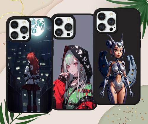 Anime girl phone - anime, case