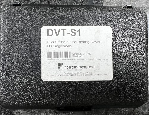 Divot bare fiber testing - bare,
