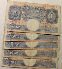 English one pound bank - one,