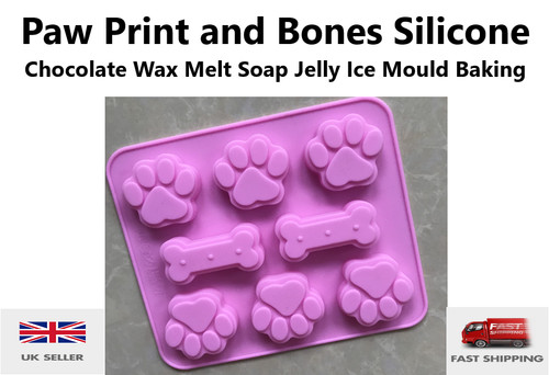 Paw print cat - paw, silicone