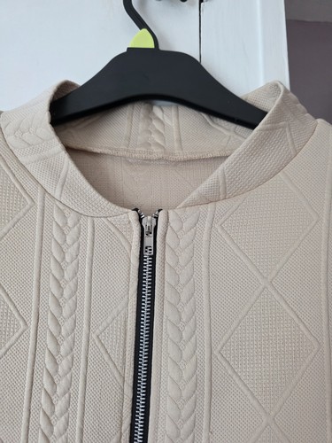 Ladies beige cream - beige, textured