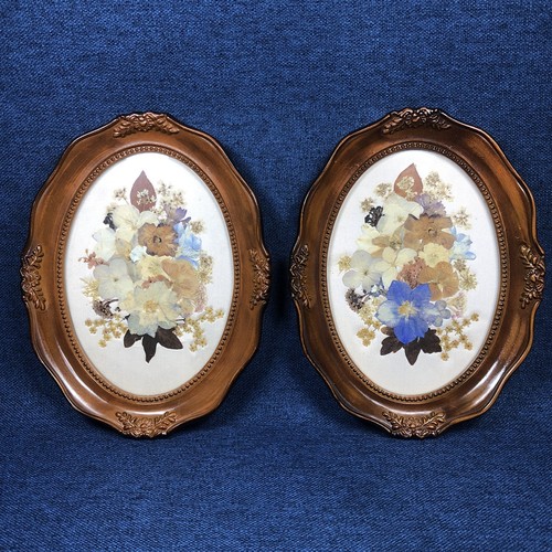 Pair vintage oval - pair,