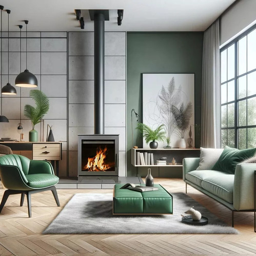 Multifuel stove 5kw cast iron - stove,