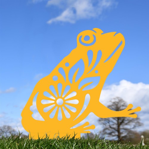 New steel floral frog - floral,