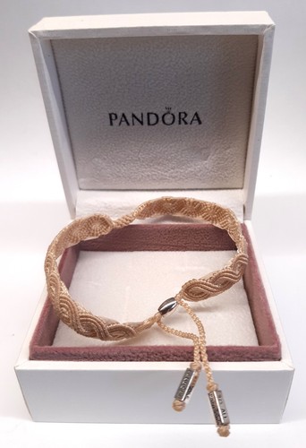 Genuine pandora beige macrame - genuine,