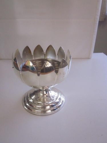 Silver plated rose - silver, posy