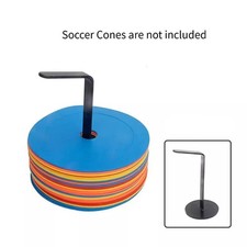 Soccer Cone Holder Rack Football Field Cone Markers Holder for Coaching Kids