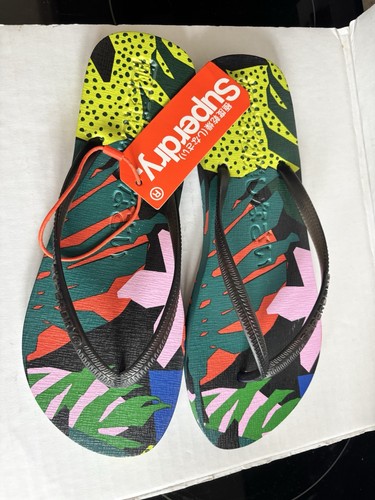 Superdry flip flops vibrant