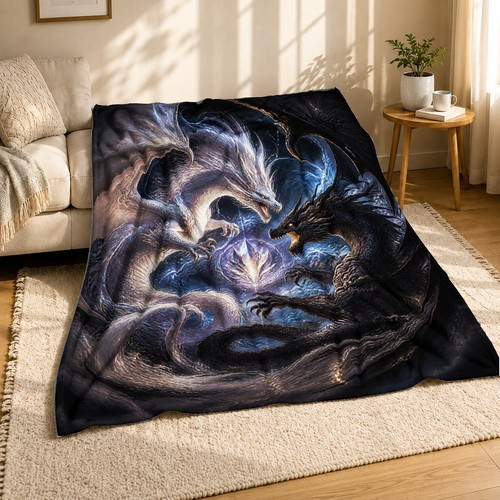 Light and dragon - dragon, coral