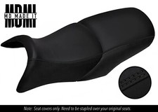 FITS BMW R 1200 RT 05-13 CUSTOM GRIP VINYL SEAT COVERS SET BLACK