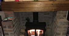 Fireplace Mantels Greenheart Oak Beams 2-7m 30cm Sq from £145 per metre Reclaim