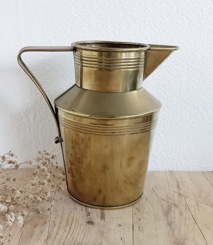 Victorian brass jug john - brass, by
