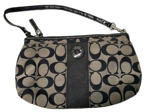 Coach large black - black, and