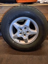 Mercedes genuine alu wheel E 16x8J 62 Dot + tyre Dunlop 255/65R16 109 H 8mm 