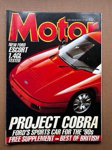 Ford cobra motor magazine - motor,