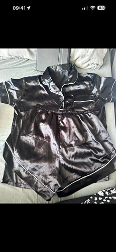 Women satin pyjama set - pyjama,