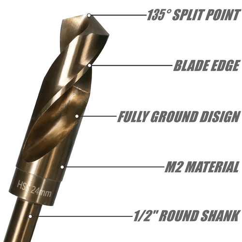 Hss cobalt blacksmith drill - hss,