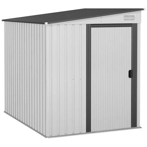 5x7ft lean metal garden - 5x7ft,