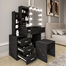 Dressing Table With Led Mirror